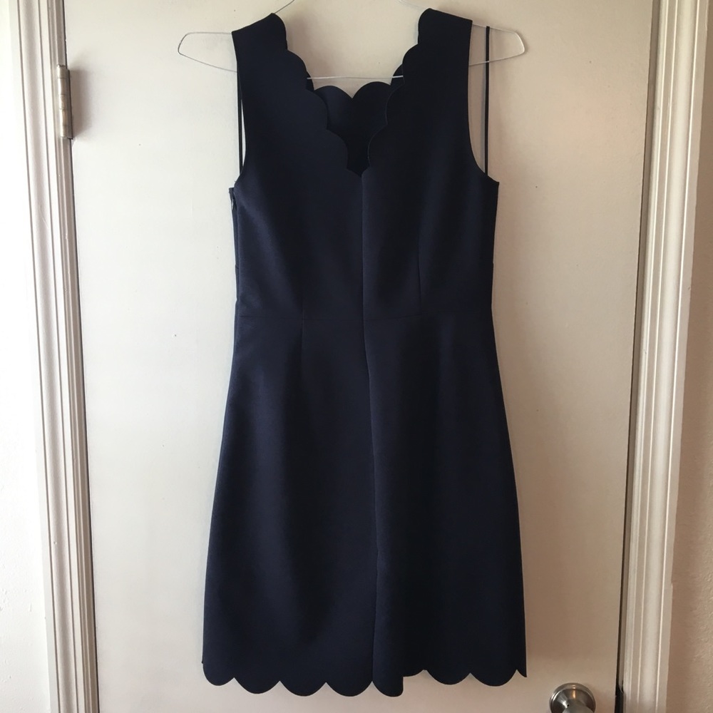 J.Crew navy blue dress
